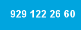 929 122 26 60
